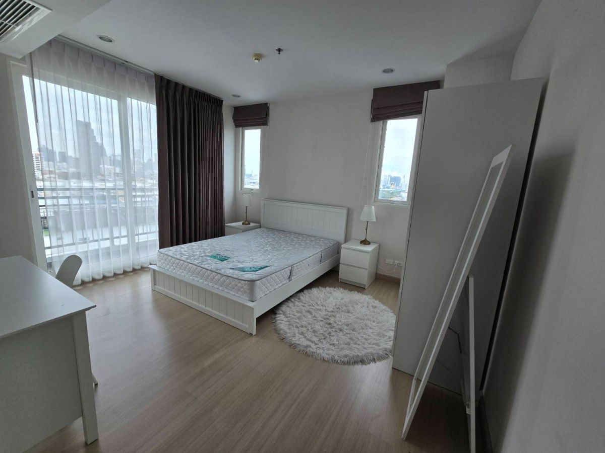 picture For rent ✨ Supalai Lite Ratchada - Naradhiwas - Sathon ✨ 2 bedrooms, 2 bathrooms, fully furnished and equipped with appliances - 5/9