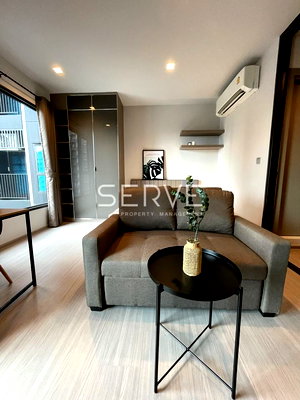 คอนโดให้เช่า : 🔥19K/Mo ห้องสตูดิโอกั้นเป็นสัดส่วน แต่งหรู เฟอร์จัดเต็มมาก พร้อมอยู่ คอนโดทำเลดีๆ ใกล้ MRT พระราม 9 ,เซ็นทรัลพระราม 9 @ Life Asoke - Rama 9 