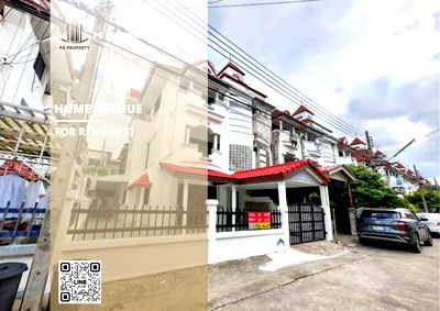 Townhouses for rent Phra Khanong : Townhouse for rent ✨ Home Avenue ✨ 3 bedrooms, 3 bathrooms, fully furnished and equipped, convenient transportation, near both BTS and MRT.