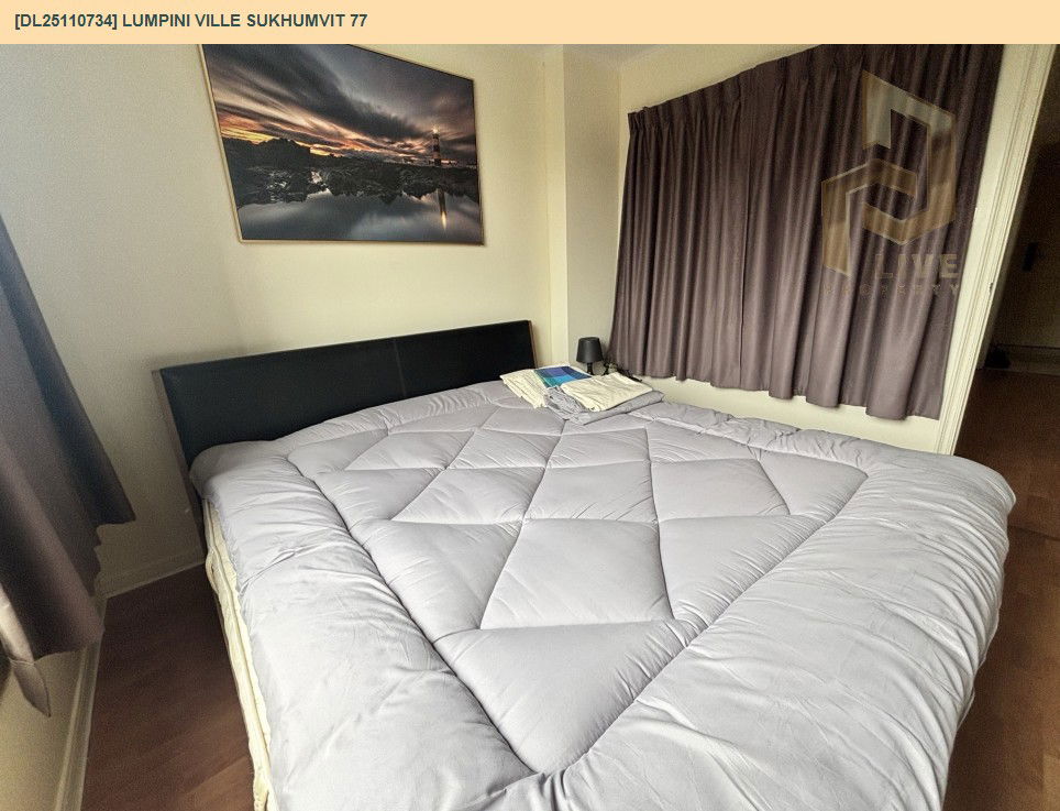 picture DL25110734 Condo for rent, Lumpini Ville Sukhumvit 77 near BTS On Nut, ready to move in, call urgently 0638692663 LineID @534wlwof - 4/9