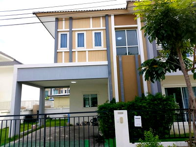 Houses for rent Bang Sao Thong Samut Prakarn : Detached House For Rent Lalin Town Lanceo Crib 3 Bangna - Suvarnabhumi Samut Prakan
