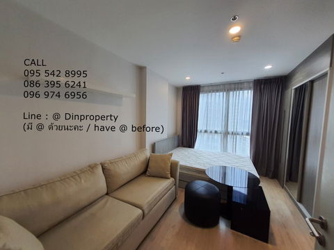Rent IDEO Sathorn - Thapra Studio  Near BTS Photi-Nimit, The Mall Thapra