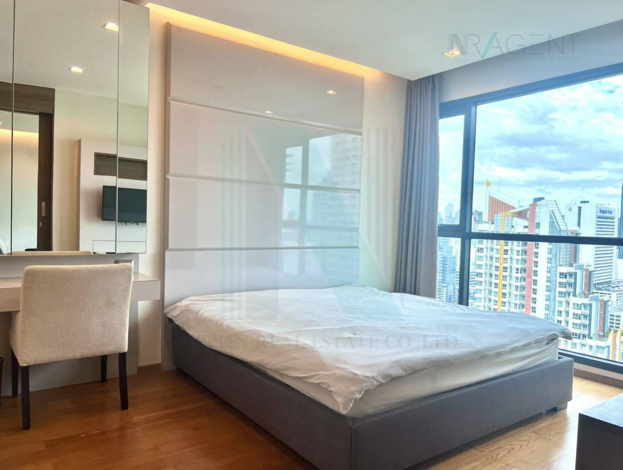 picture 🚩 For Rent Condo THE ADDRESS SATHORN Building 1, Floor 30,1 bed room, Room size 52 sqm - 7/8