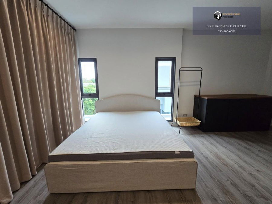 picture THE SONNE Srinakarin-Bangna | Ready to move in! 3-story twin house, high privacy, fully furnished 拎包入住!三层半独立式住宅,私密性好,精装修,家具齐全。#2025112813203 - 14/17