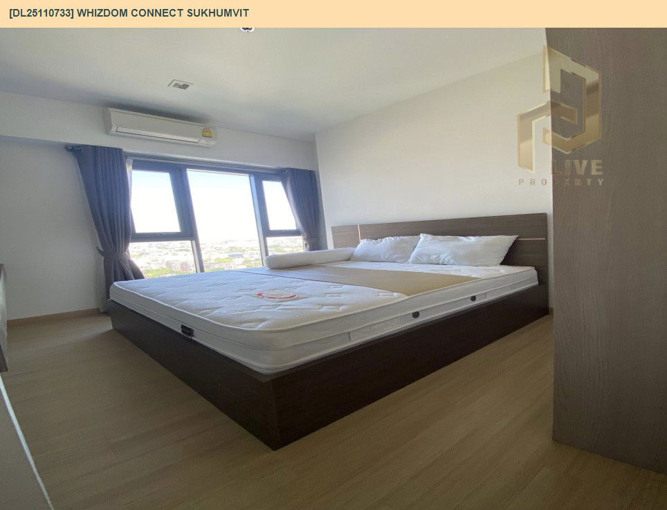 picture DL25110733 Condo for rent, Whizdom Connect Sukhumvit near BTS Punnawithi, ready to move in, call urgently 0638692663 LineID @897iyzll - 3/8
