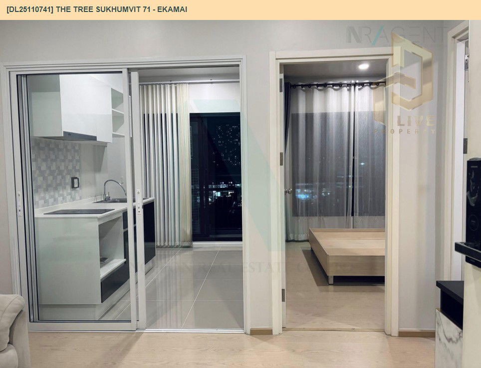 picture DL25110741 Condo for rent, The Tree Sukhumvit 71 - Ekamai near สายสีส้ม, ready to move in, call urgently 0638692663 LineID @897iyzll - 6/8