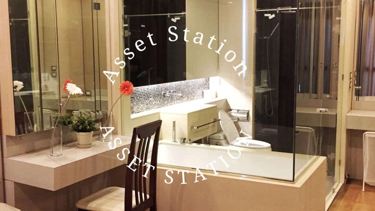 picture The Address Asoke, 1 bedroom, 1 bathroom, beautifully decorated, near MRT Phetchaburi - 8/11