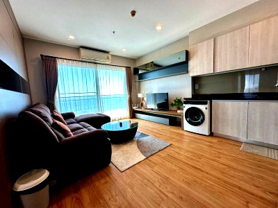 Condos for rent : The Sea Condo Sriracha for rent, beautiful room, high floor, sea view, fully furnished, move in Ready