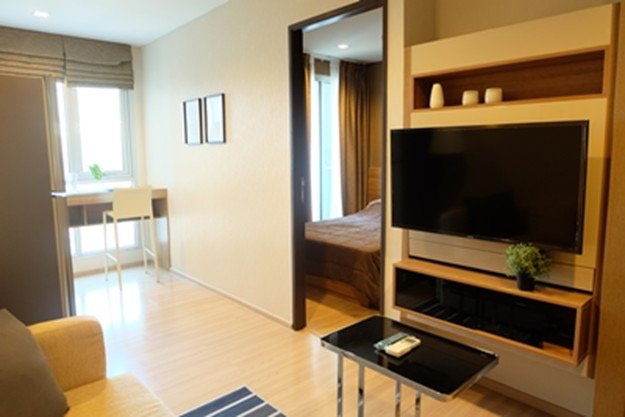 picture For rent 📍 Rhythm Sathorn 📍 Fully furnished and equipped, near BTS Surasak - 4/7