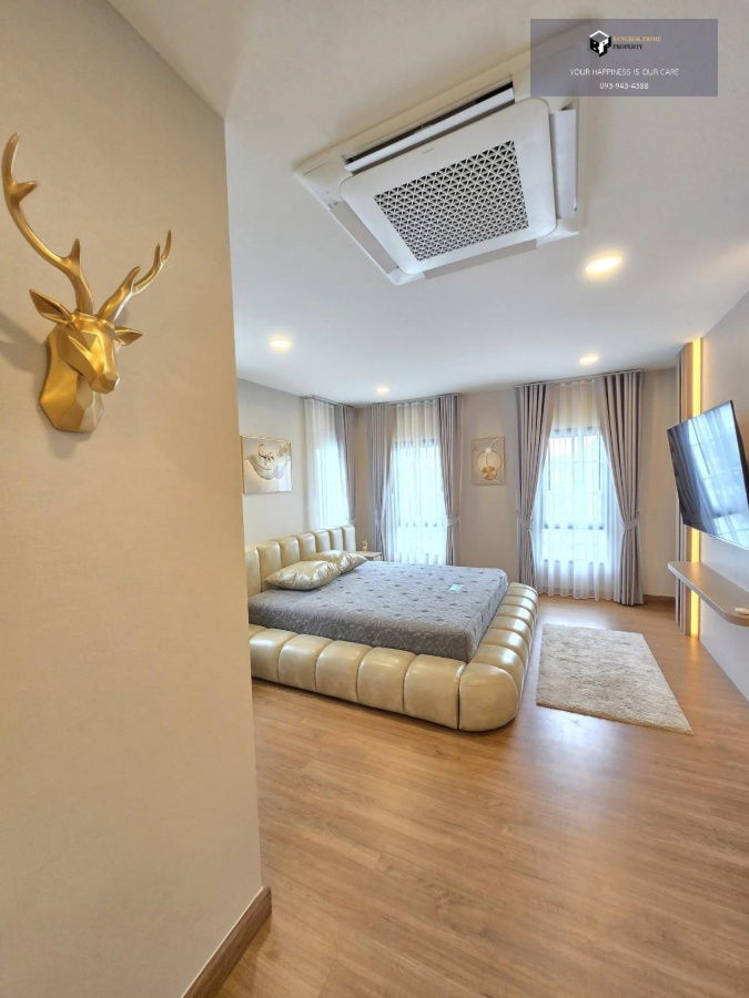 picture Centro Bangna Luxury single house, south-facing, receives cool breeze, not hot 高端豪华独栋住宅，朝南迎凉风，不炎热 #2025112813237 - 9/15