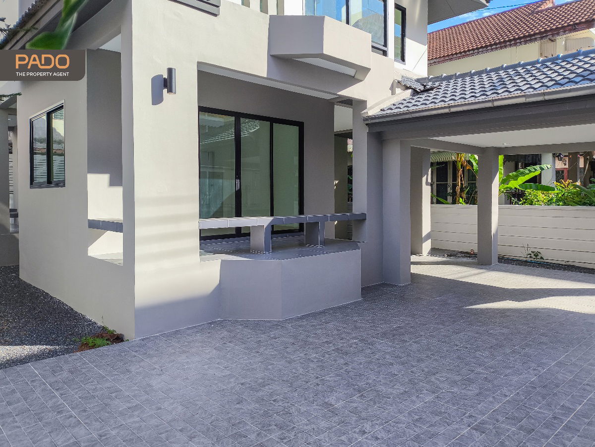 picture Renovated House for Sale – Move-in Ready, 55 sq.w., Panthong Village, Rangsit Khlong 5 - 3/25