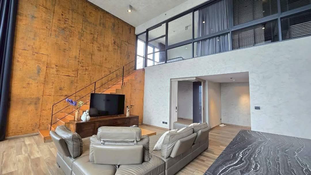 picture 📣📣 For rent The Lofts Asoke Duplex 2 Bedrooms near MRT & BTS - 4/14