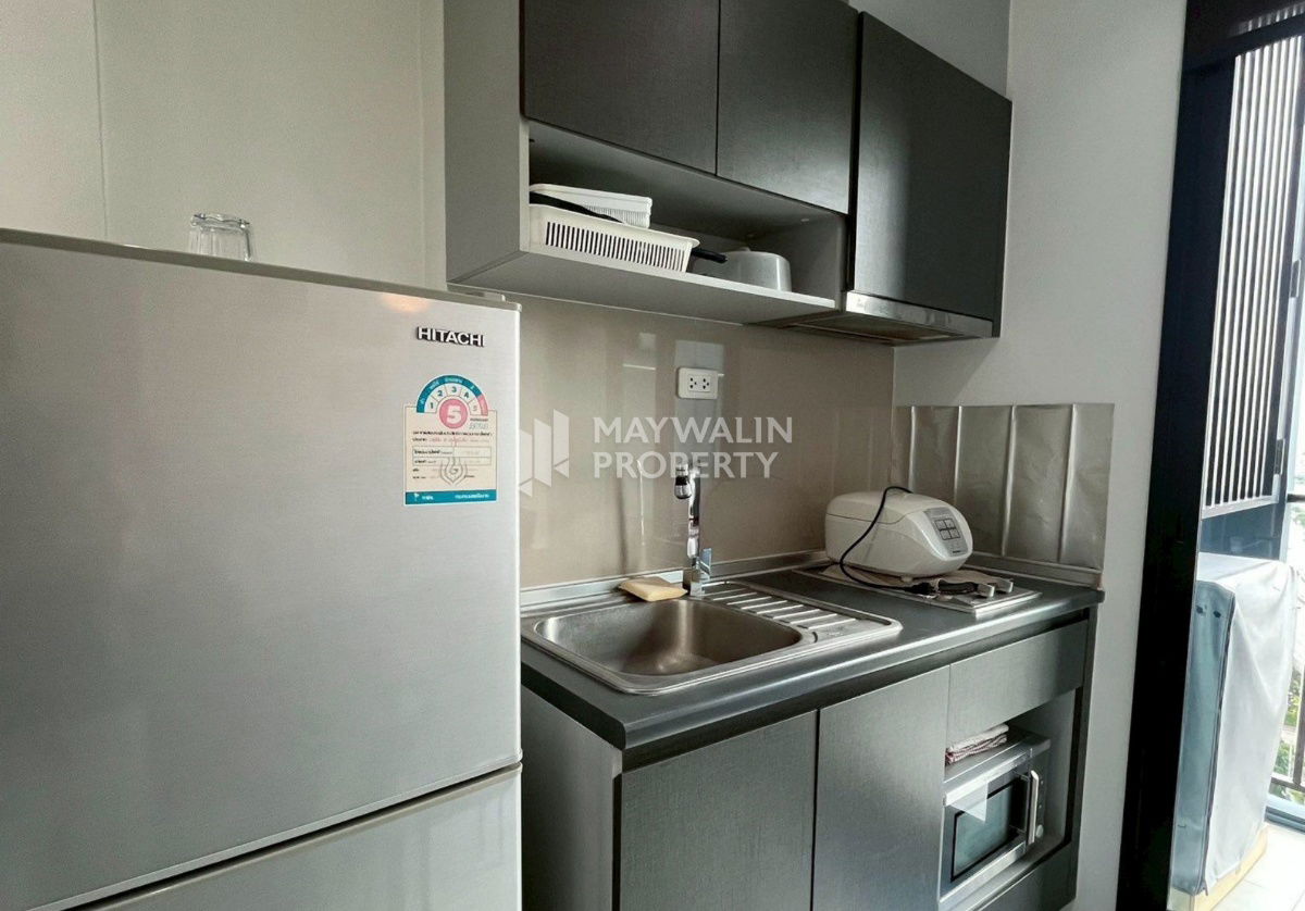 รูป 💙 ให้เช่า The Base Rama 9 - Ramkhamhaeng | 1 Bedroom 30 ตร.ม. | 13,500 บาท 📲 Line ID: 0842932624/Junesone520 - รูปที่ 4/10