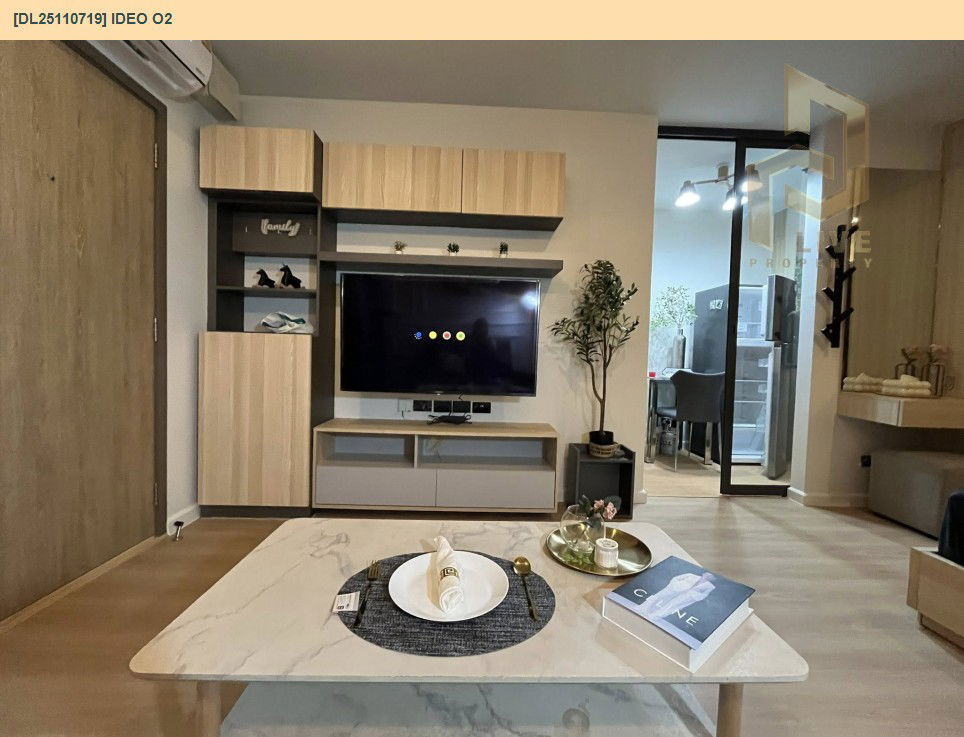 picture DL25110719 Condo for rent, IDEO O2 near BTS Bang Na, ready to move in, call urgently 0638692663 LineID @897iyzll - 4/13