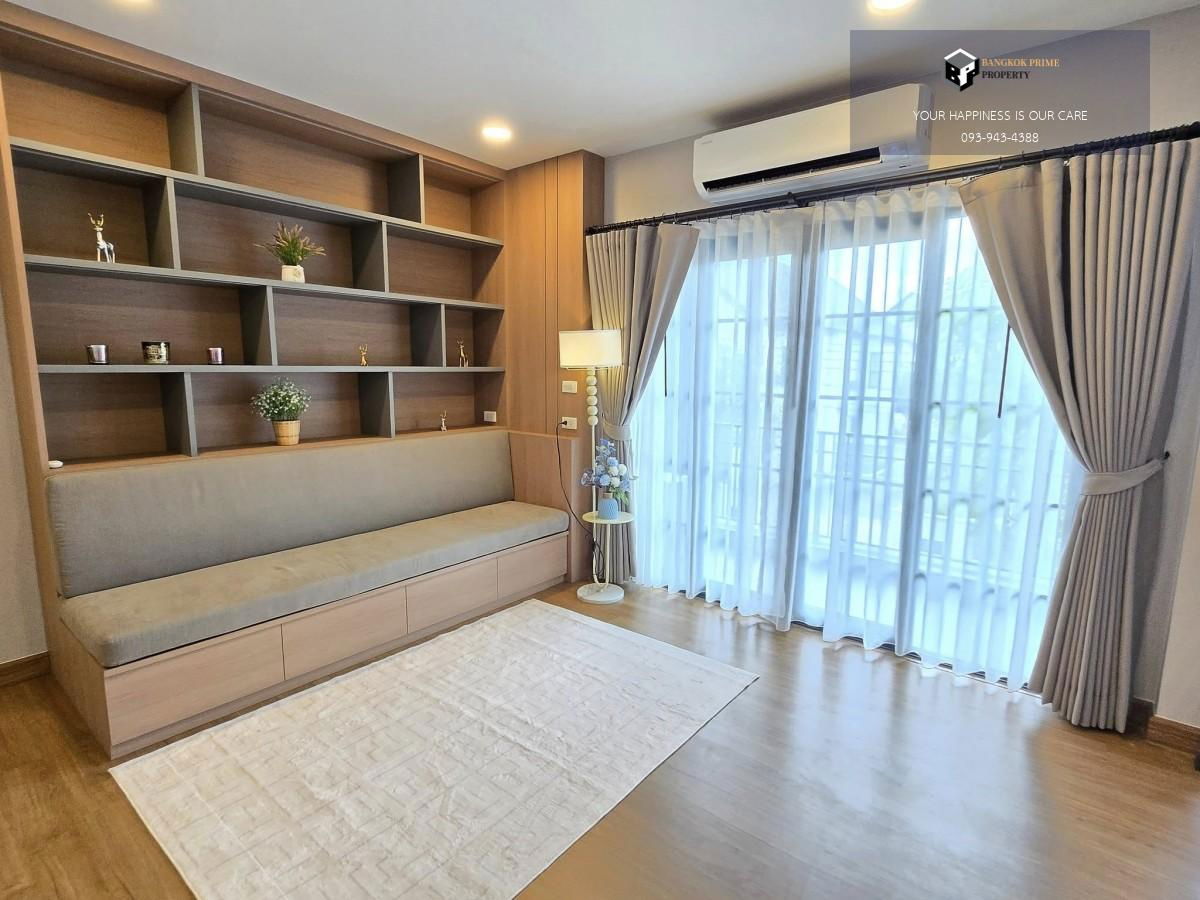 picture Centro Bangna Luxury single house, south-facing, receives cool breeze, not hot 高端豪华独栋住宅，朝南迎凉风，不炎热 #2025112813237 - 5/15