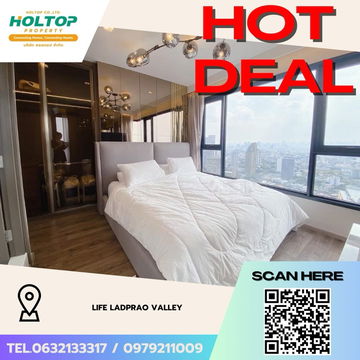 #Z3364💥 271168 🔥Condo for rent: Life Ladprao Valley