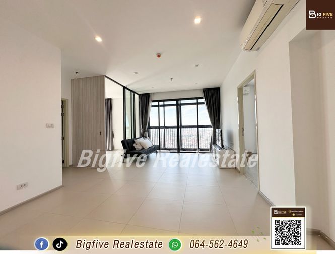  A68-093   คอนโด GROW RATTANATHIBET ( โกรว รัตนาธิเบศร์ )  2 นอน 76 ตรม. ที่จอดรถ 100% ติด MRT ไทรม้า ✨