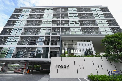 Prime location, beautiful room🔥🔥For rent: IVORY Ratchada - Ladprao, new room, fully furnished + washing machine‼️