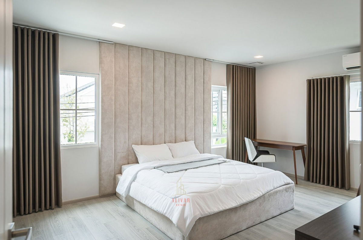 picture RH112225 For rent, 2-storey detached house, 3 bedrooms at Chaiyaphruek Bangna, Km. 15, near Suvarnabhumi Airport. - 8/23