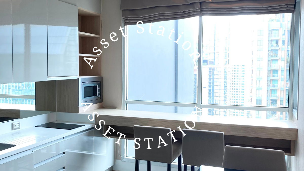 picture For rent: The Address Asoke, 1 bedroom, 1 bathroom, near MRT Phetchaburi and Airport Link Makkasan - 4/14