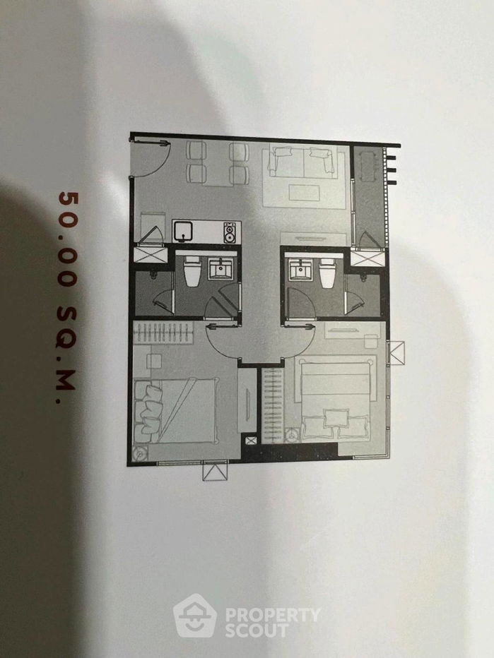 รูป คอนโด 2-ห้องนอน ที่ ไลฟ์ สุขุมวิท 62 ใกล้ BTS บางจาก (ID 2450564) - รูปที่ 11/11