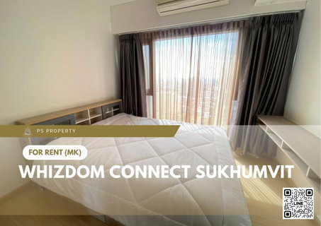 รูปภาพ For rent ✨ Whizdom Connect Sukhumvit ✨ Beautifully decorated, fully furnished, with appliances, near Punnawithi BTS station.
