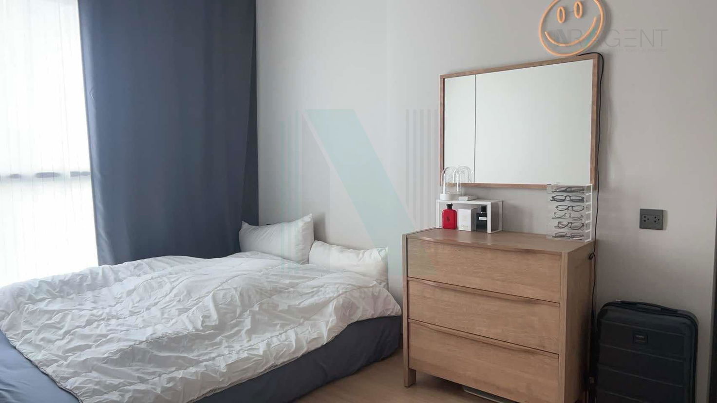 รูป ให้เช่าคอนโด ลุมพินี สวีท ดินแดง-ราชปรารภ อาคาร 1 ชั้น 14 1 ห้องนอน ขนาด 28 ตรม ใกล้ ตลาดศรีวนิช - รูปที่ 3/8