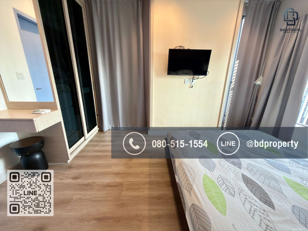 picture  BESTDEAL FOR RENT  2 Bedroom  55 sqm. Special Price 26k/Month “IDEO MOBI RAMA 9” Near Phraram Kao 9 MRT Station 80 meters. - 11/15