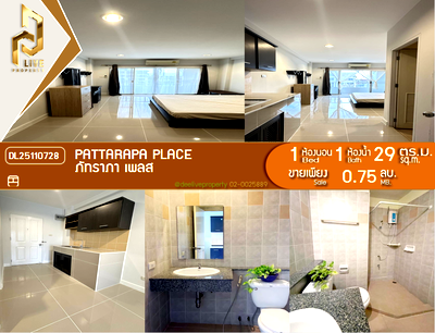 Condos for sale Bangna - Trat  : DL25110728 Condo for sale, Pattarapa Place near -, ready to move in, call urgently 0653619502 LineID @534wlwof