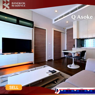 Condos for sale : Book Now!🌟 Beautiful room at a great price 🌟Q Asoke  Near MRT Phetchaburi