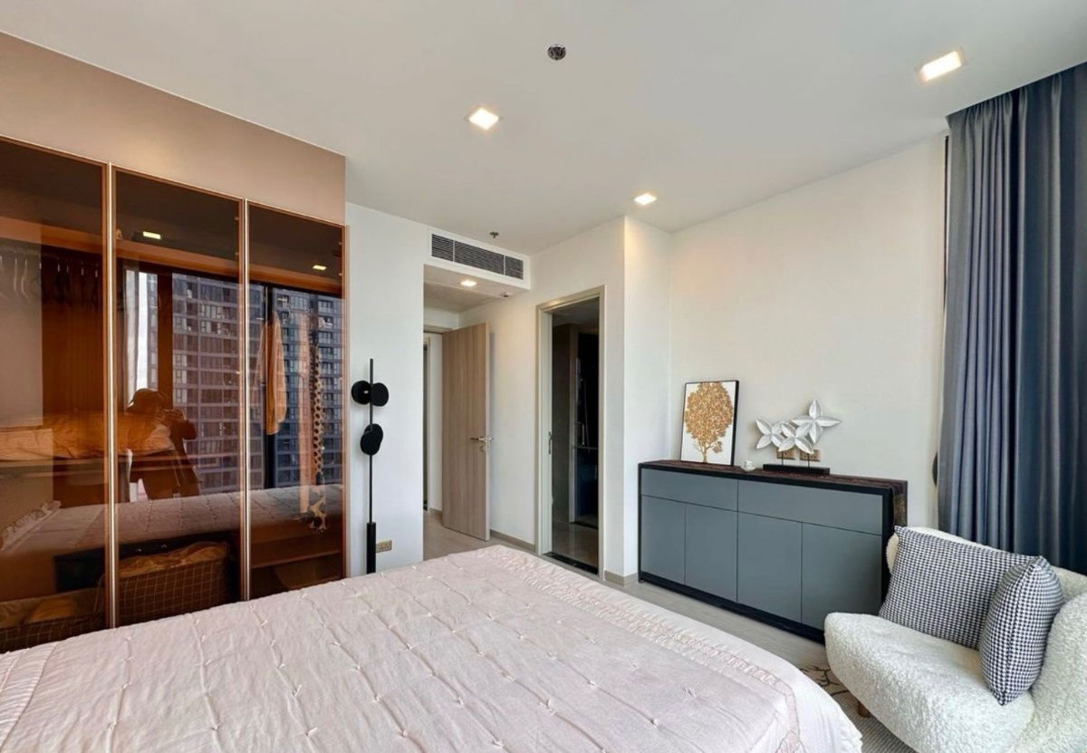 picture For sale: One Nine Five Asoke - Rama 9, beautiful, fully furnished, high floor, near MRT Rama 9. Interested? Add me on Line @841qqlnr - 10/13