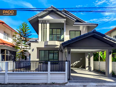 Houses for sale ดรีมเวิลด์ : Renovated House for Sale – Move-in Ready, 55 sq.w., Panthong Village, Rangsit Khlong 5