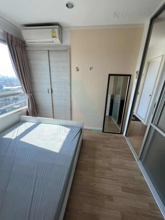 รูป ให้เช่าคอนโด ลุมพินี เพลส ศรีนครินทร์-หัวหมาก สเตชั่น อาคาร B ชั้น 23 1 ห้องนอน ขนาด 26.5 ตรม ใกล้ ซูปเปอร์มาร์เก็ต แม็กซ์แวลู - รูปที่ 6/8