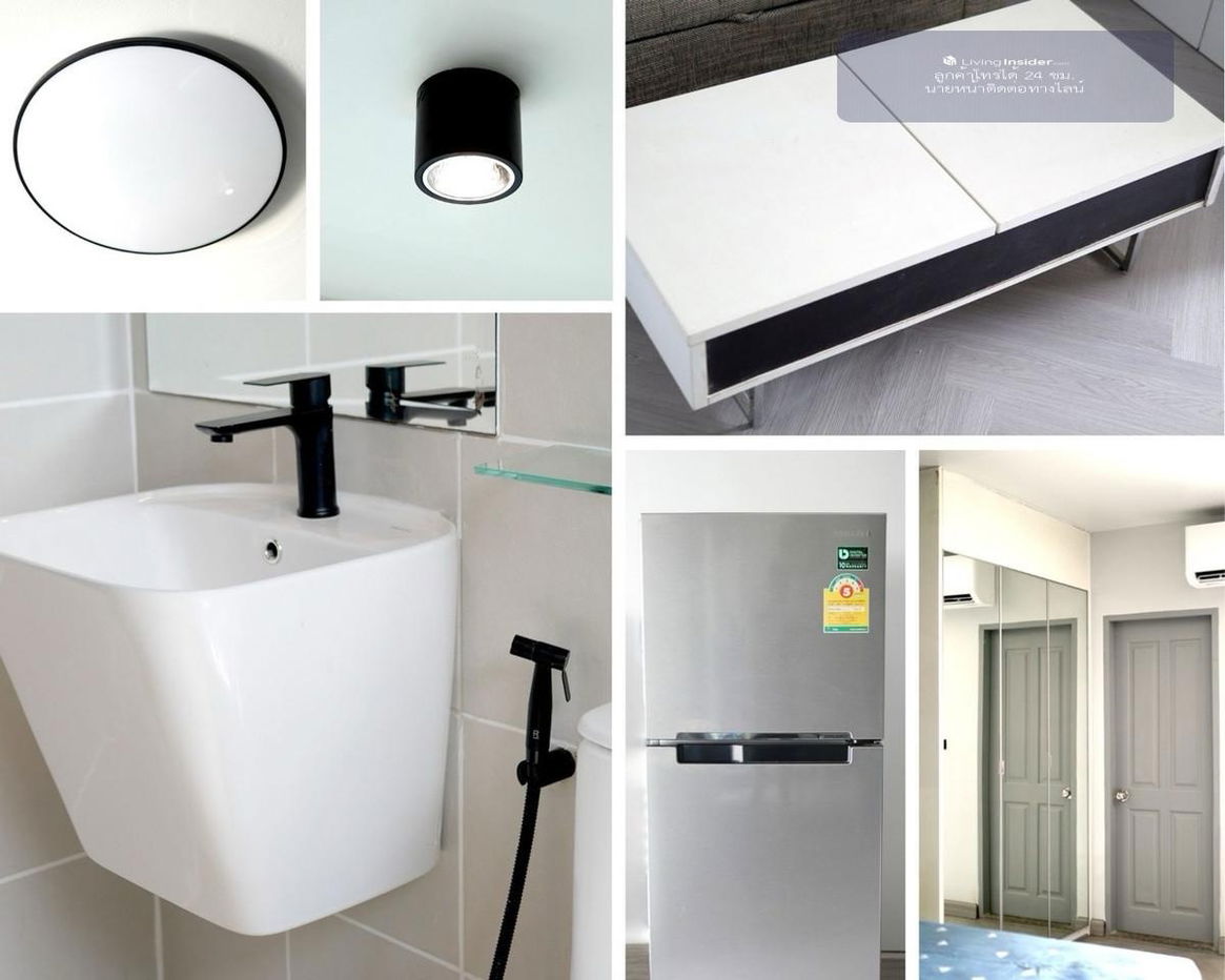 picture ✨#OL2308_066✨𝗙𝗼𝗿 𝗥𝗲𝗻𝘁1️⃣2️⃣k.🔥🔥 #Near MRT Rama 9 ✨#Available room, can make an appointment to view Supalai Park Asoke-Ratchada Condo - 7/10