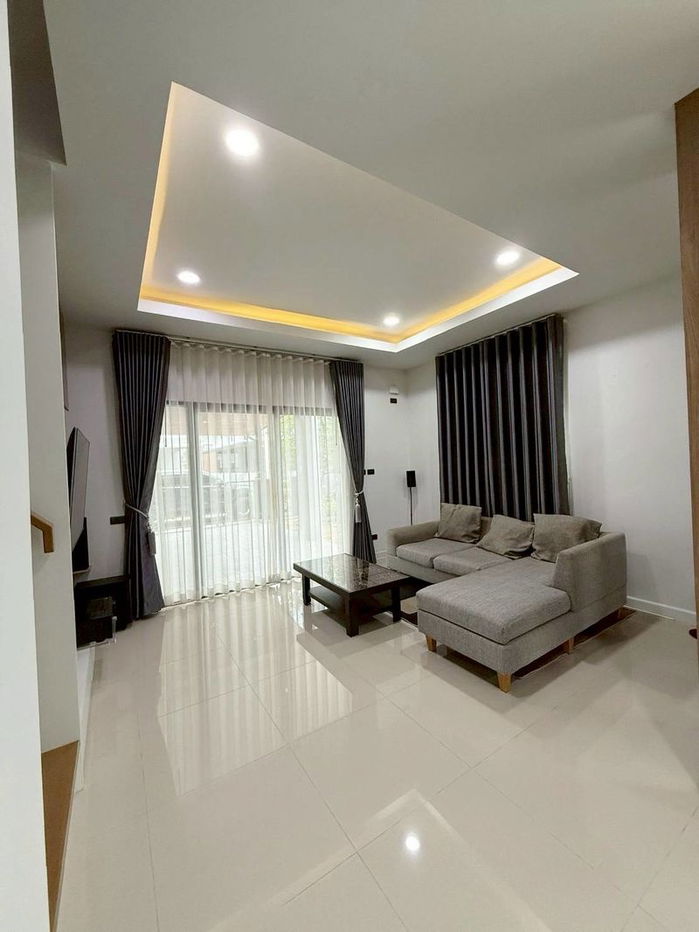 รูป ให้เช่าบ้านแฝด ม.มณีรินทร์ไพรเวทซี่ หนองขาม ศรีราชา - รูปที่ 2/18