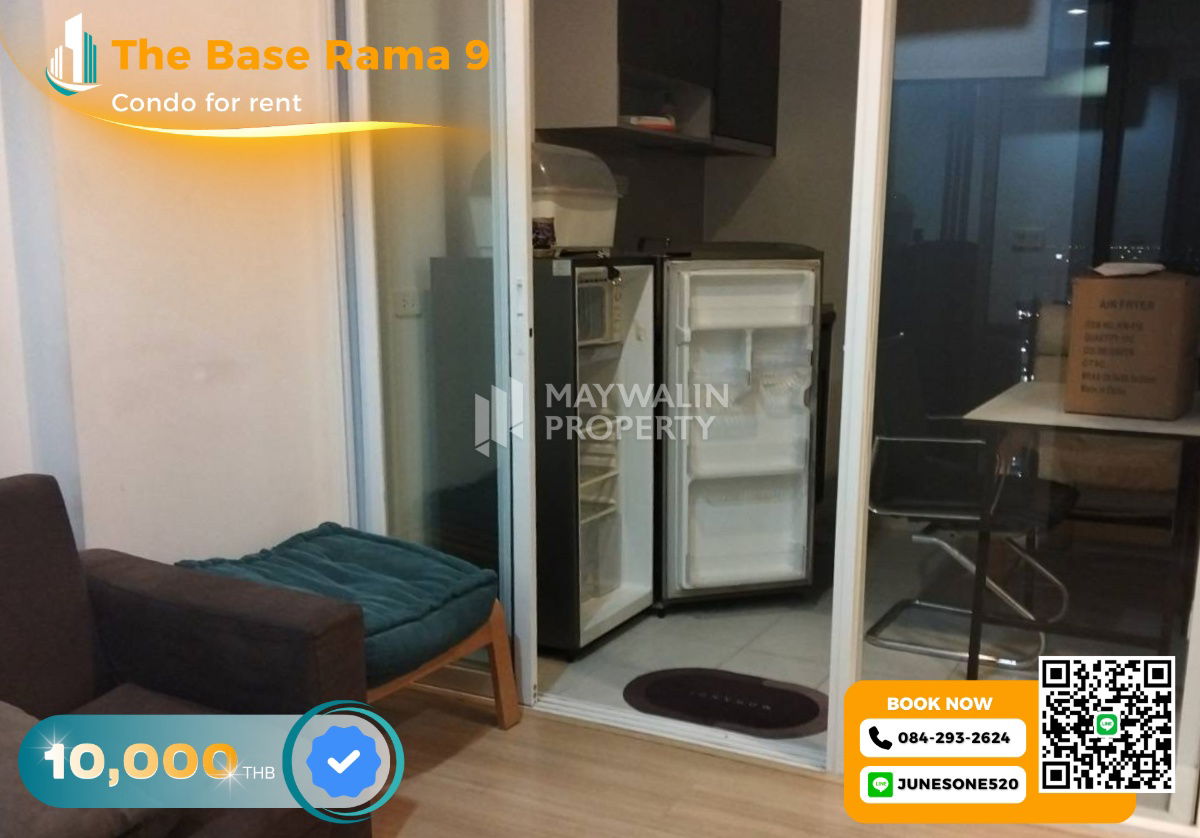 รูป 💙 ให้เช่า The Base Rama 9 - Ramkhamhaeng | 1 Bedroom 30 ตร.ม. | 10,000 บาท 📲 Line ID: 0842932624/Junesone520 - รูปที่ 1/6