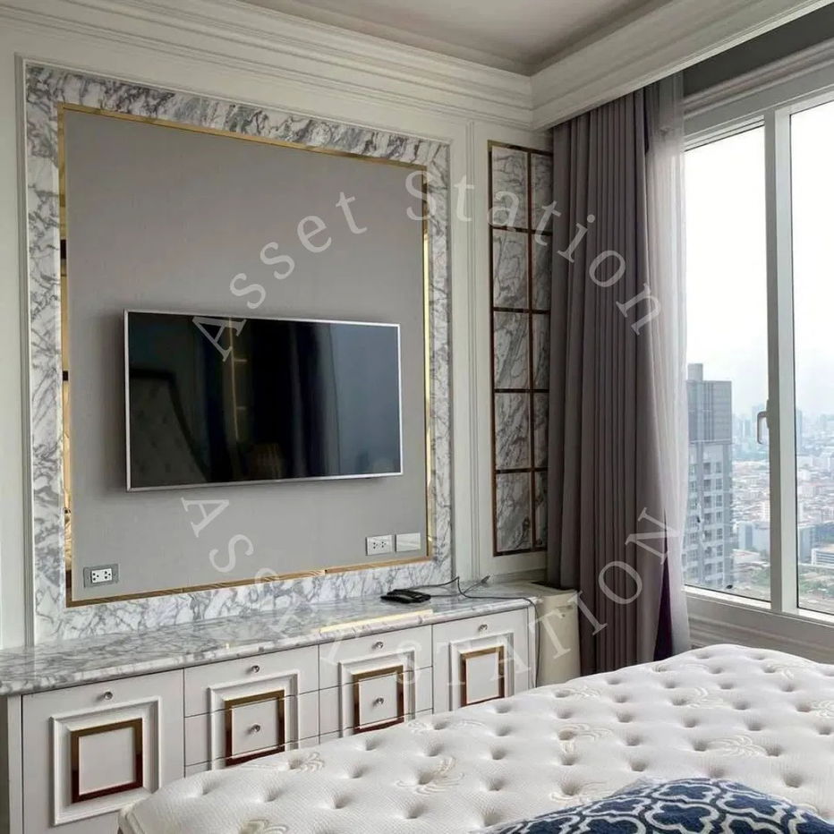 picture Q Asoke, a luxurious penthouse unit occupying the entire floor, near MRT Phetchaburi - 2/8
