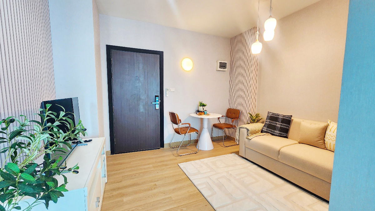 picture Condo for Sale near Chiangmai airport – Corner Unit | 3rd Floor | Newly Renovated | 30 sqm | Fully Furnished - 9/12