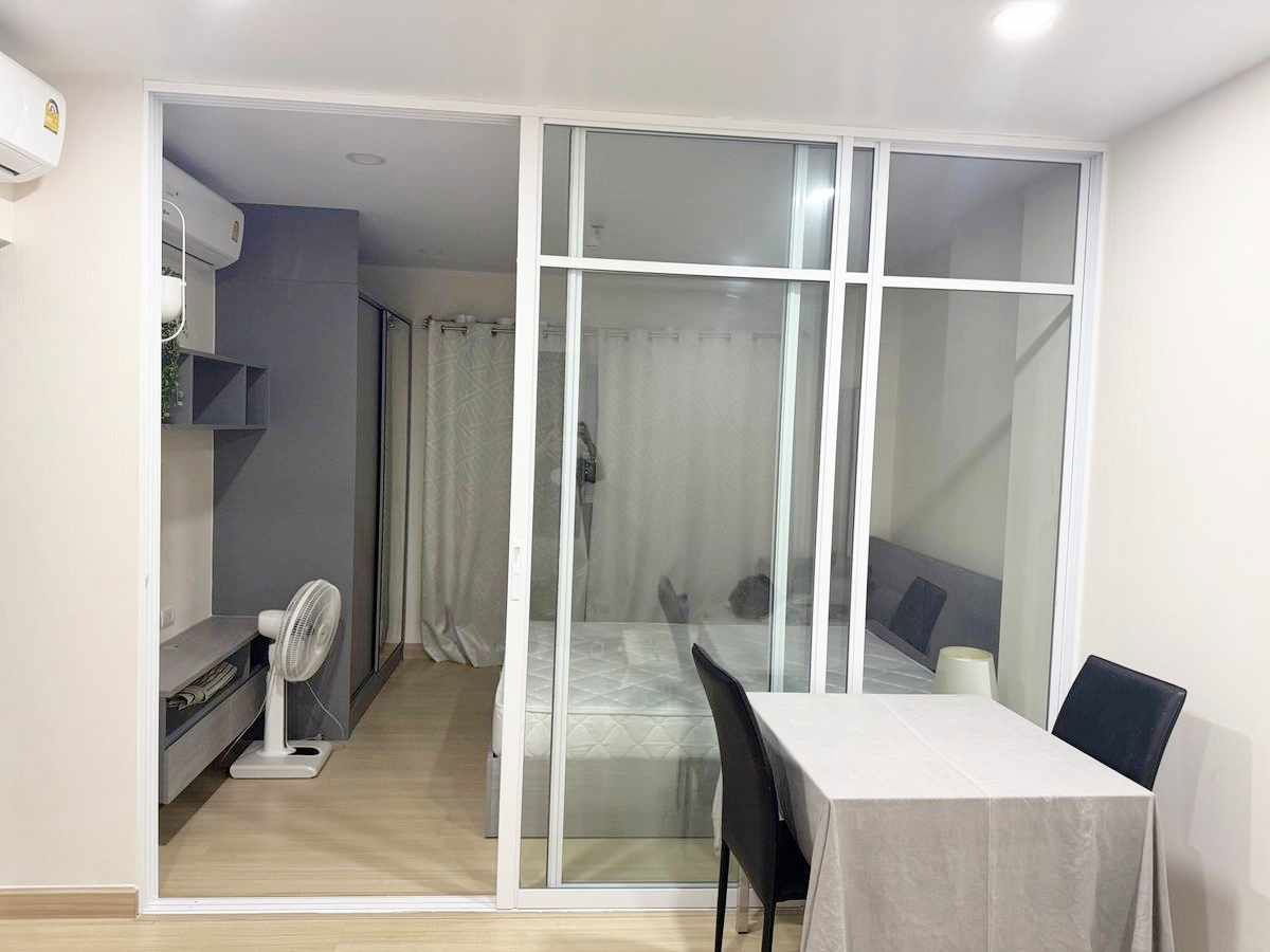 รูป ห้องว่าง❤️ราคาต่อรองได้✅สนใจห้องนี้ทักได้เลยนะคะ❣️❣️❣️บางกะปิ💥ศุภาลัย เวอเรนด้า รามคำแหง🔴🟢🟡 - รูปที่ 4/8