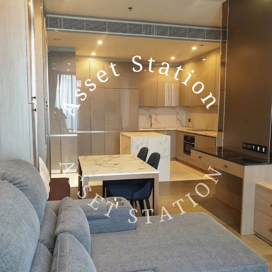 picture Luxury condo for rent: The Esse at Singha Complex, next to MRT Phetchaburi - 9/18