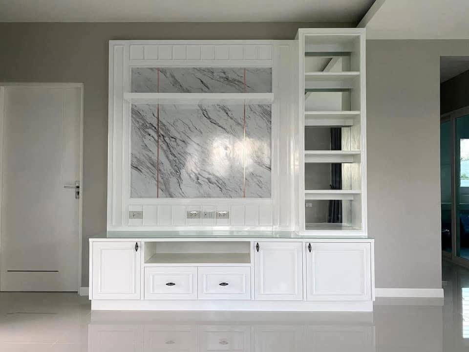 picture Corner Detached House For Rent Villaggio Bangna-Theparak. - 6/16