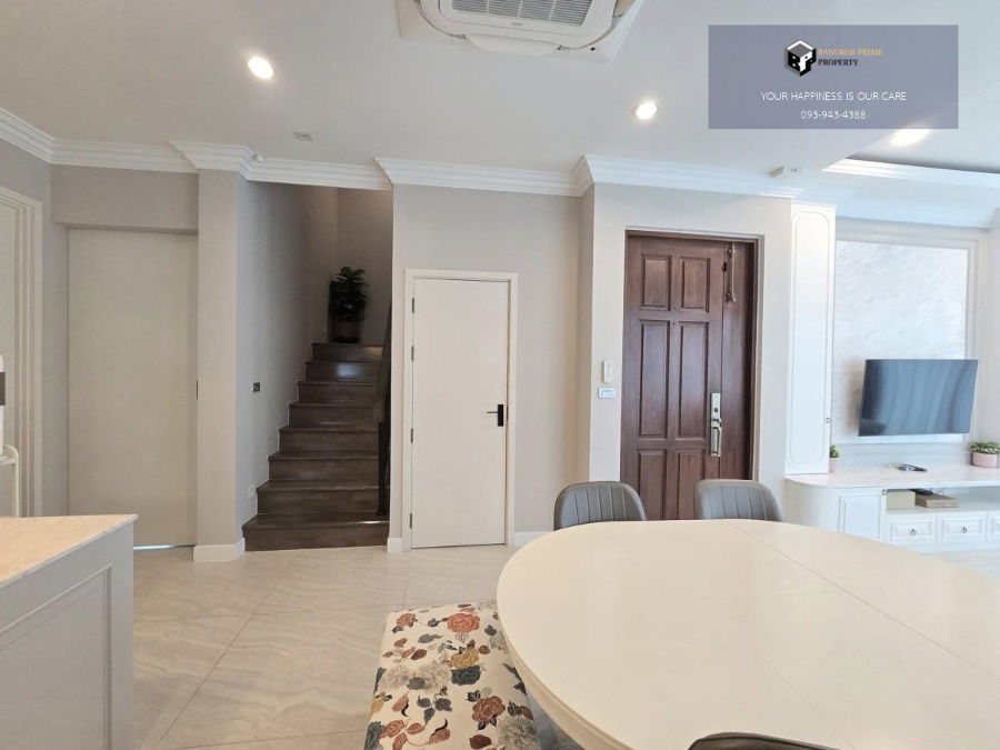 picture THE SONNE Srinakarin-Bangna | Ready to move in! 3-story twin house, high privacy, fully furnished 拎包入住!三层半独立式住宅,私密性好,精装修,家具齐全。#2025112813203 - 5/17