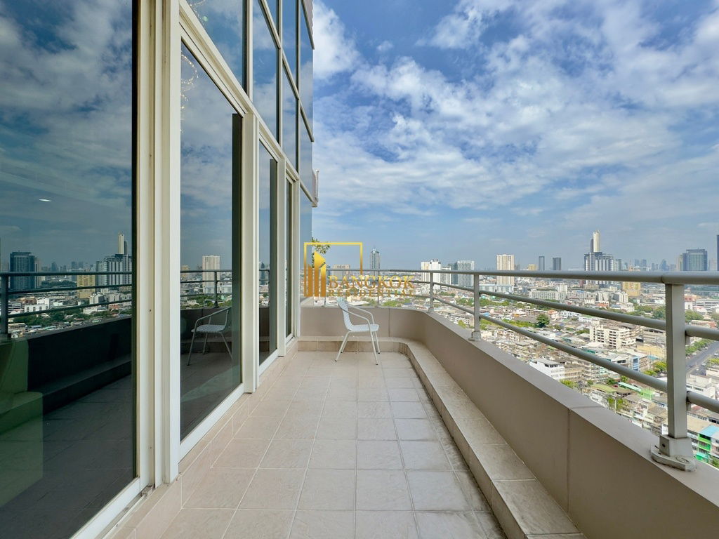 รูป Watermark Chaophraya | Impressive 3 Bedroom Triplex Penthouse Property - BR16643CD - รูปที่ 5/40