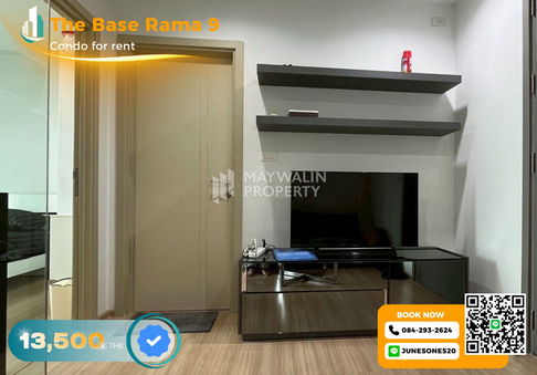 💙 ให้เช่า The Base Rama 9 - Ramkhamhaeng | 1 Bedroom 30 ตร.ม. | 13,500 บาท 📲 Line ID: 0842932624/Junesone520