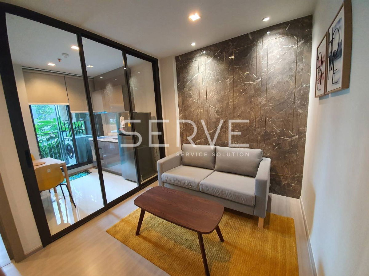 picture Studio With Partition  Nice Room  Fully Furnished Good Location Close To MRT Rama 9 350 m. @ Life Asoke - Rama 9  - 1/5