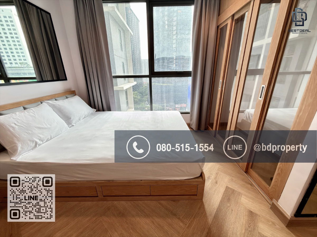 picture Bestdeal  FOR RENT Studio 22 sqm. Rental 16,000 THB /month CONDO “IDEO MOBI RAMA 9” Near Phraram Kao 9 MRT Station 80 meters. - 7/16