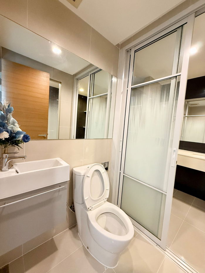 รูป ✨พร้อมให้เช่า "𝐑𝐡𝐲𝐭𝐡𝐦 𝐑𝐚𝐭𝐜𝐡𝐚𝐝𝐚-𝐇𝐮𝐚𝐢𝐤𝐡𝐰𝐚𝐧𝐠 "  1 ห้องนอน 46 ตรม. ติด MRT-ห้วยขวาง [251296] - รูปที่ 13/14