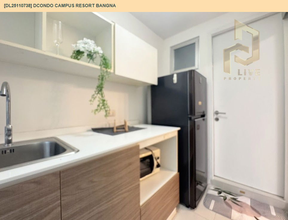 picture DL25110738 Condo for rent, dcondo Campus Resort Bangna near -, ready to move in, call urgently 0638692663 LineID @534wlwof - 9/15