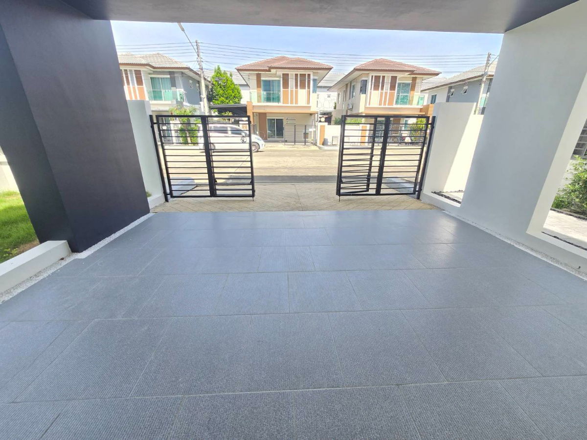 รูป บ้านเดี่ยว สไตล์โมเดิร์น รีโนเวทพร้อมอยู่ หมู่บ้านฟ้าปิยรมย์เฟส15 โซนเทนโดร คลอง 6 ลำลูกกา ปทุมธานี ของแถมมากมาย - รูปที่ 23/49