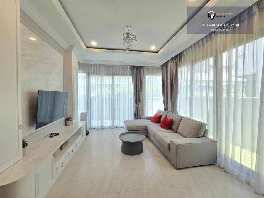 picture THE SONNE Srinakarin-Bangna | Ready to move in! 3-story twin house, high privacy, fully furnished 拎包入住!三层半独立式住宅,私密性好,精装修,家具齐全。#2025112813203 - 2/17